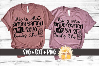 This Is What Kindergarten In 2020 Looks Like | School Mask SVG SVG Cheese Toast Digitals 