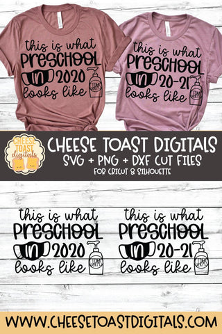 This Is What Preschool In 2020 Looks Like | School Mask SVG SVG Cheese Toast Digitals 