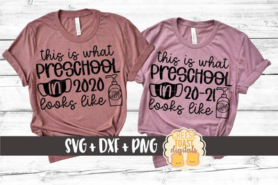 This Is What Preschool In 2020 Looks Like | School Mask SVG SVG Cheese Toast Digitals 