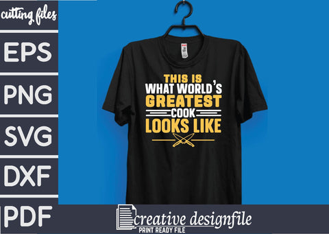 this is what world's greatest cook looks like SVG farhad farhad 