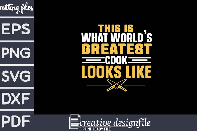 this is what world's greatest cook looks like SVG farhad farhad 