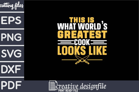 this is what world's greatest cook looks like SVG farhad farhad 