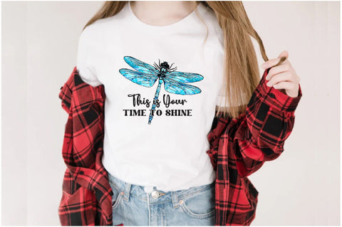 This is Your Time to Shine Dragonfly Sublimation Sublimation Jagonath Roy 