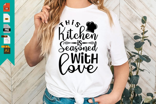 This Kitchen is Seasoned with Love SVG Craftlabsvg24 