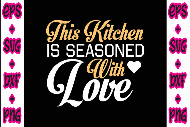This Kitchen Is Seasoned With Love SVG Nurstore 