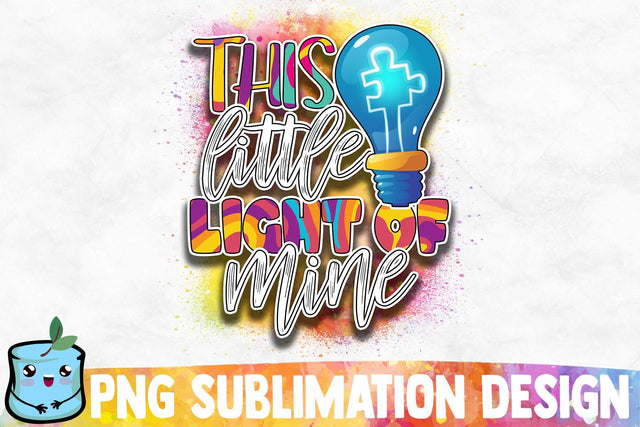 This Little Light Of Mine Sublimation Design Sublimation MintyMarshmallows 