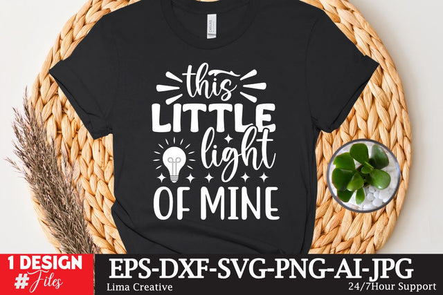 THis Little Light Off Mine SVG Cyte File, Mother's Day SVG T-shirt Design, MOm Sublimation , SVG Qutes SVG Insomnia Std 