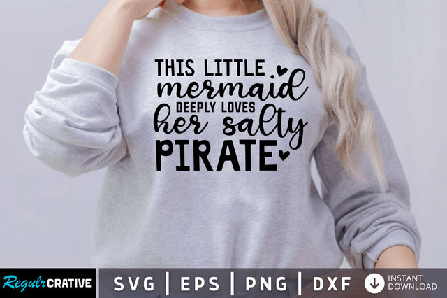 This little mermaid deeply SVG SVG Regulrcrative 
