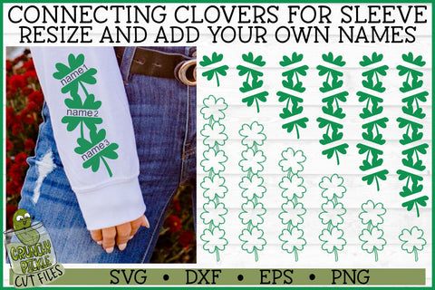 This Mama Loves Her Lucky Charms on Sleeve SVG File SVG Crunchy Pickle 
