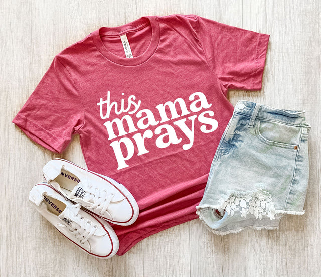 This Mama Prays SVG | Scripture SVG | Momlife SVG | PNG | DXF SVG Toteally SVG 
