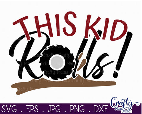 This Mom Rocks | This Kid Rolls | Mom And Me Svg Files SVG Crafty Mama Studios 
