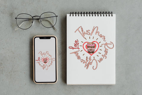 This Mom Runs on Coffee and Love Sublimation Sublimation Jagonath Roy 