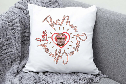 This Mom Runs on Coffee and Love Sublimation Sublimation Jagonath Roy 