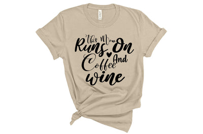 This Mom Runs On Coffee And Wine svg SVG orpitasn 