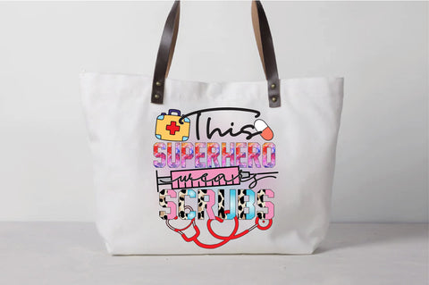 This Superhero Wears Scrubs Nurse Sublimation Sublimation Creativeart88 