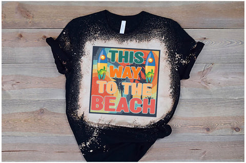 This Way to the Beach Sublimation Sublimation Jagonath Roy 