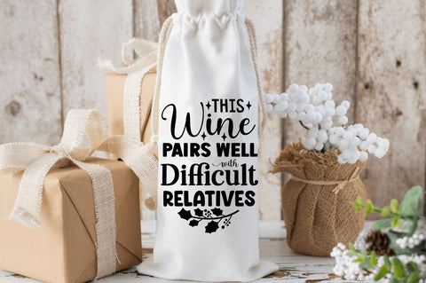 This wine pairs SVG Design SVG Regulrcrative 