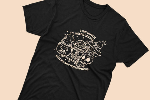 This witch needs coffee, halloween Coffee svg sublimation SVG dadan_pm 