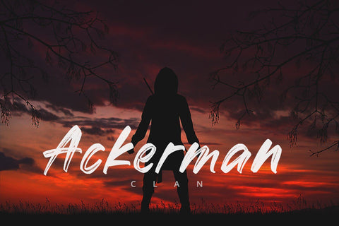 Thom Rodger - Handbrush Font Font Alpaprana Studio 