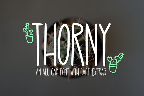 Thorny Font Kitaleigh 