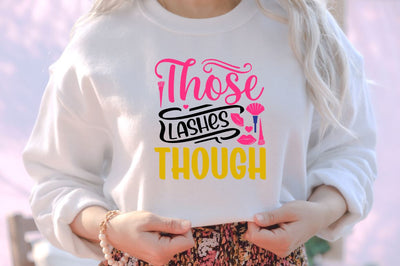 Those lashes though SVG SVG DESIGNISTIC 