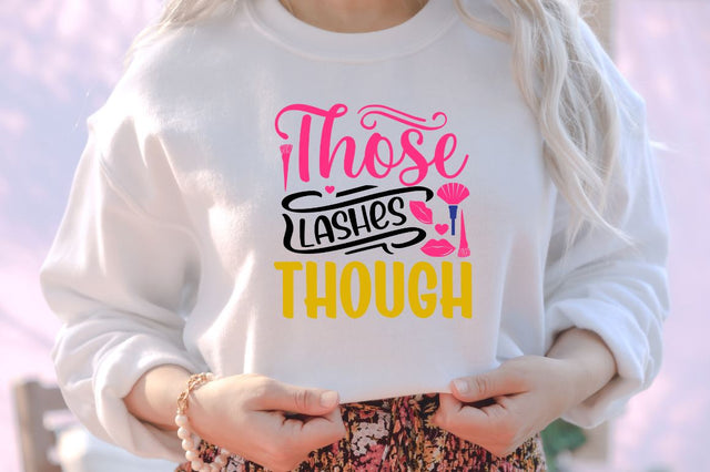 Those lashes though SVG SVG DESIGNISTIC 