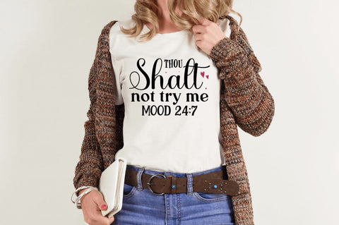 Thou shalt not try me SVG SVG Regulrcrative 