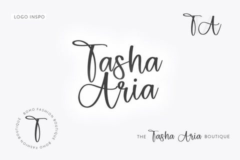 Thoughtful - Modern Script Font Font KA Designs 
