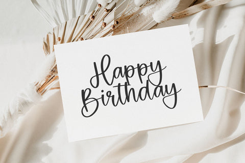 Thoughtful - Modern Script Font Font KA Designs 