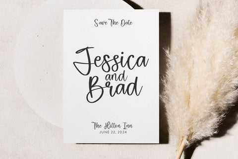 Thoughtful - Modern Script Font Font KA Designs 