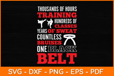 Thousands Of Hours Training Hundreds Of Classes Svg Svg Design SVG artprintfile 
