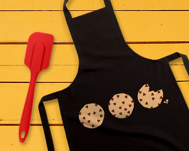 Three Chocolate Chip Cookies SVG Designed by Geeks 