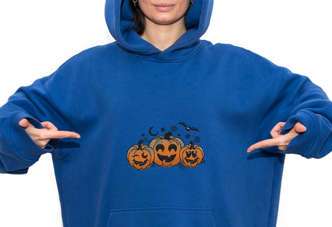 Three funny halloween pumpkins embroidery design, Autumn embroidery, 3 sizes, instant download. Embroidery/Applique DESIGNS ArtEMByNatalia 