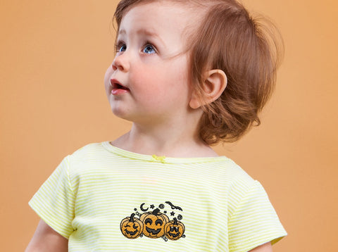 Three funny halloween pumpkins embroidery design, Autumn embroidery, 3 sizes, instant download. Embroidery/Applique DESIGNS ArtEMByNatalia 