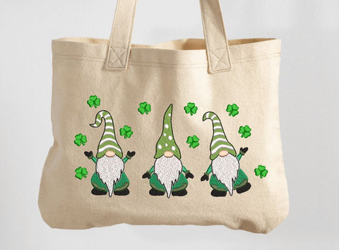 Three Irish Gnomes with Shamrocks Machine Embroidery Design Embroidery/Applique DESIGNS Canada Embroidery 