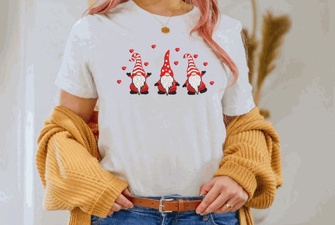 Three Valentine Gnomes Machine Embroidery Design Embroidery/Applique DESIGNS Canada Embroidery 