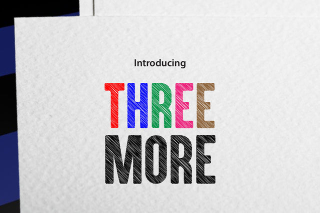THREEMORE Font zafrans studio 
