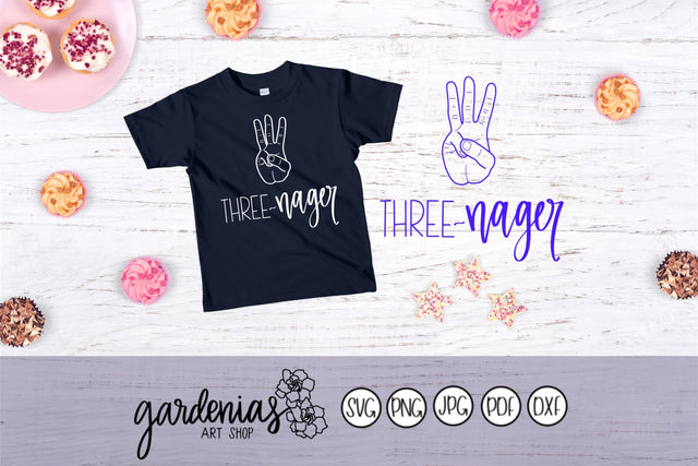 Threenager SVG Gardenias Art Shop 