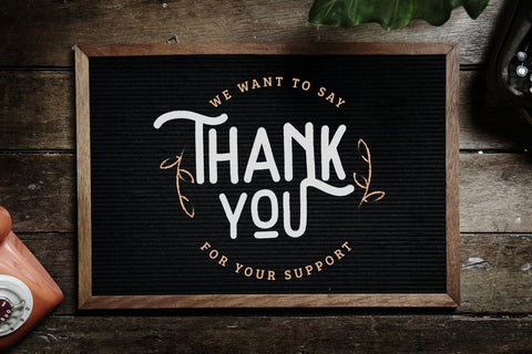 Thrello Monoline Brush Font Creatype Studio 