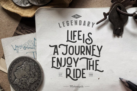 Thrello Monoline Brush Font Creatype Studio 