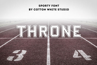 Throne Font Cotton White Studio 