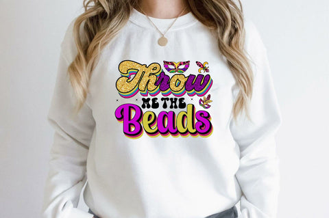 Throw Me the Beads Sublimation SVGArt 