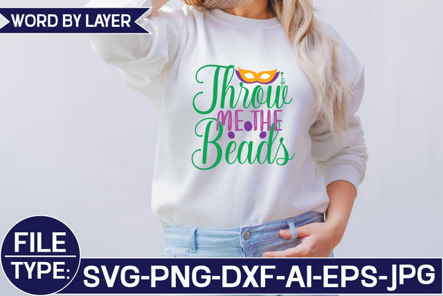 Throw Me the Beads SVG Cut File SVG Studio Innate 