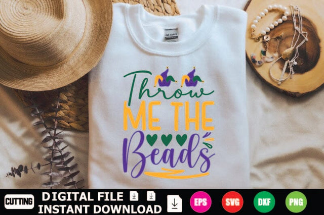Throw Me The Beads SVG Shahin alam 