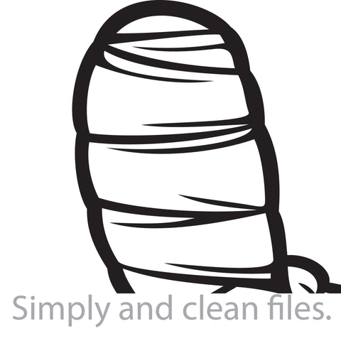 Thumb with white bandage SVG TribaliumArtSF 