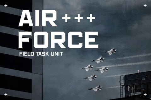 THUNDER SQUAD Typeface Font Storytype Studio 