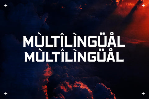 THUNDER SQUAD Typeface Font Storytype Studio 