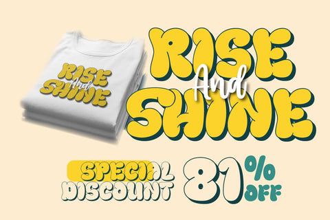 Thurof - Bubble Font Font twinletter 