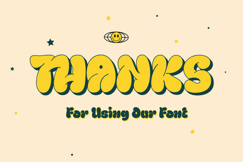 Thurof - Bubble Font Font twinletter 