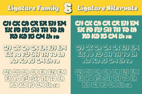Thurof - Bubble Font Font twinletter 